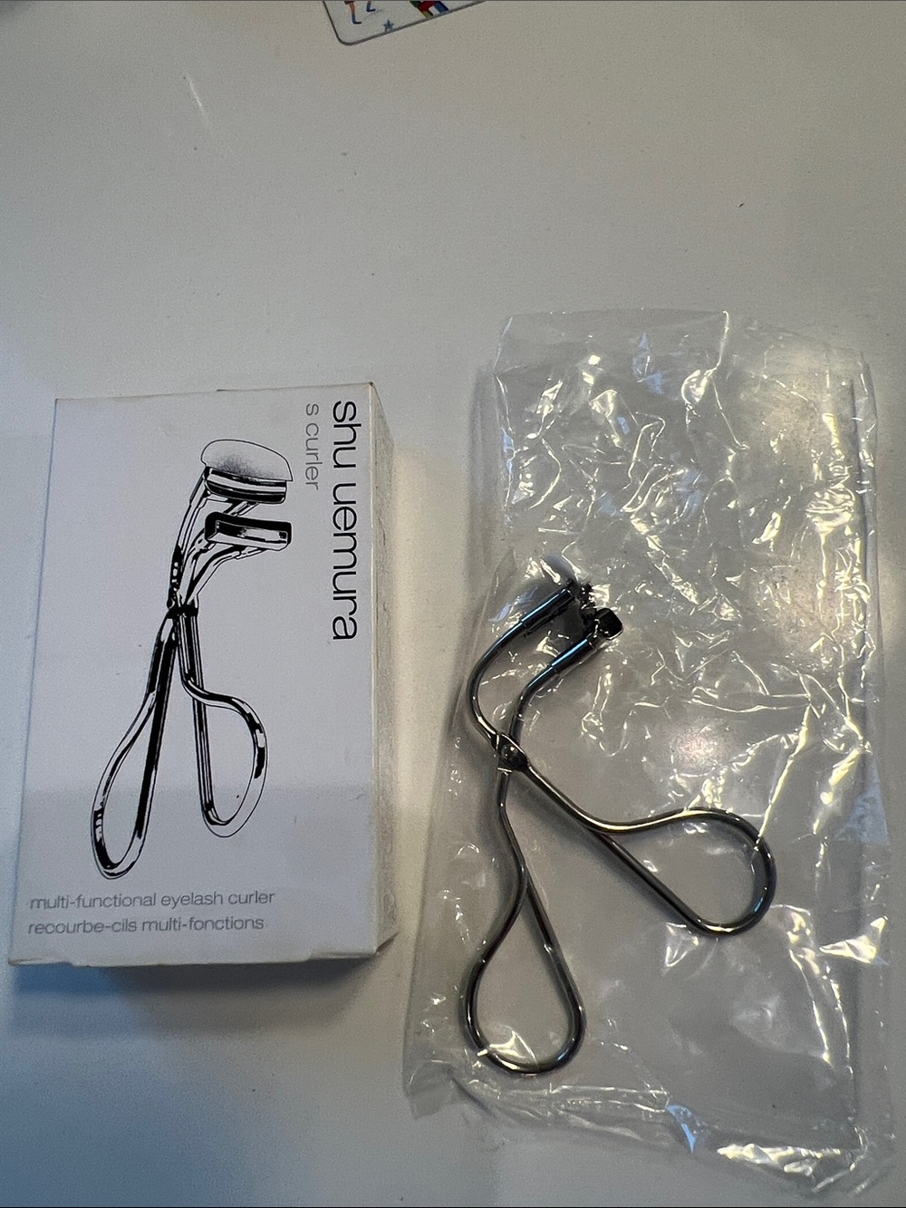 Shu Uemura Silver Eyelash Curler with Instruction Box